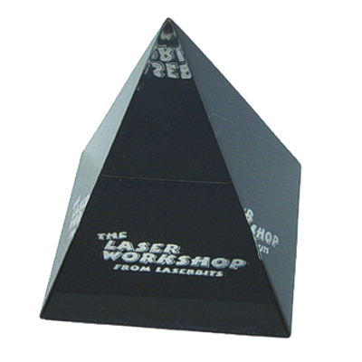 Acrylic Pyramid (Black, Blue, Red, Gold) Acrylic Pyramid (Black, Blue, Red, Gold)