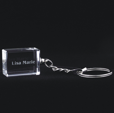 Crystal Rectangular Keychain Crystal Rectangular Keychain