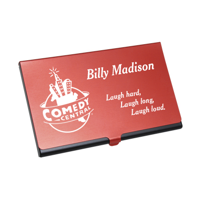 Business Card Case (Black, Red, Blue)