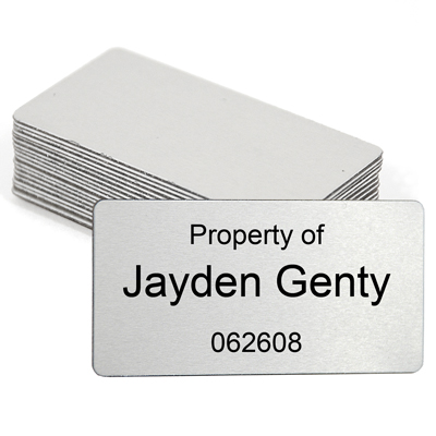 Adhesive Satin Labels (0.020" thick) Adhesive Satin Labels (0.020" thick)