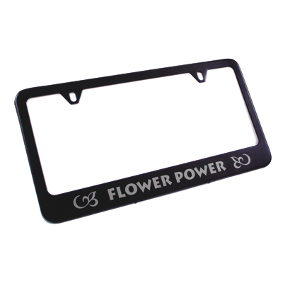 License Plate Holder (Black)