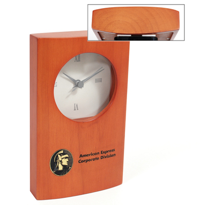 Desk Clock (Birch, Curved Face) Desk Clock (Birch, Curved Face)