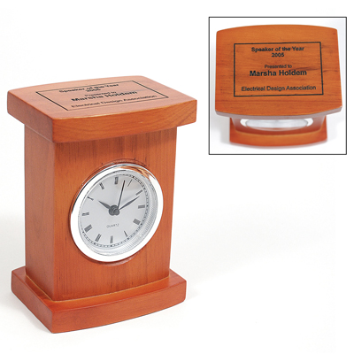 Desk Clock (Birch, Deluxe) Desk Clock (Birch, Deluxe)