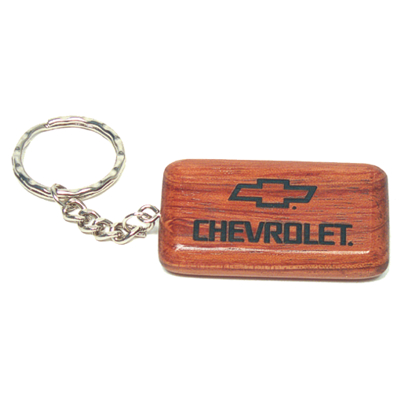 Rectangular Key Chain (Rosewood) Rectangular Key Chain (Rosewood)