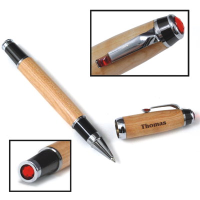 Gemtop Rollerball Pen (Maple) Gemtop Rollerball Pen (Maple)