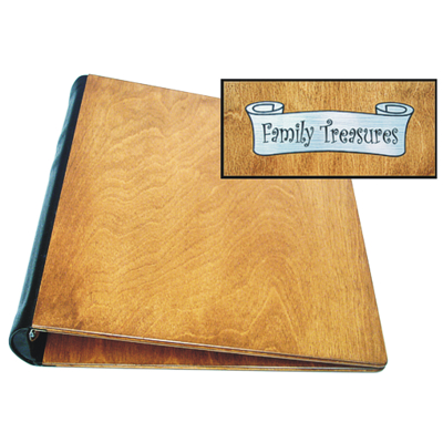 Baltic Birch Photo Album (Medium Brown) Baltic Birch Photo Album (Medium Brown)