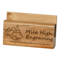 Business Card Holder (Alder, Non-Folding) Business Card Holder (Alder, Non-Folding)