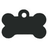 Bone ID Tag (Black, Small) Bone ID Tag (Black, Small)