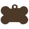 Bone ID Tag (Brown, Medium) Bone ID Tag (Brown, Medium)
