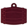 Barrel ID Tag (Red, Large) Barrel ID Tag (Red, Large)