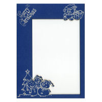 Christmas Mat Board Frame (Snowman/Teddy) Christmas Mat Board Frame (Snowman/Teddy)